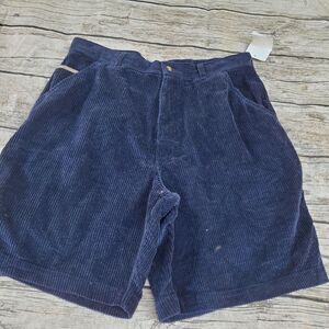 Keith Sportswear International Vintage 90s Baggy Corduroy Shorts Size 34 NWT